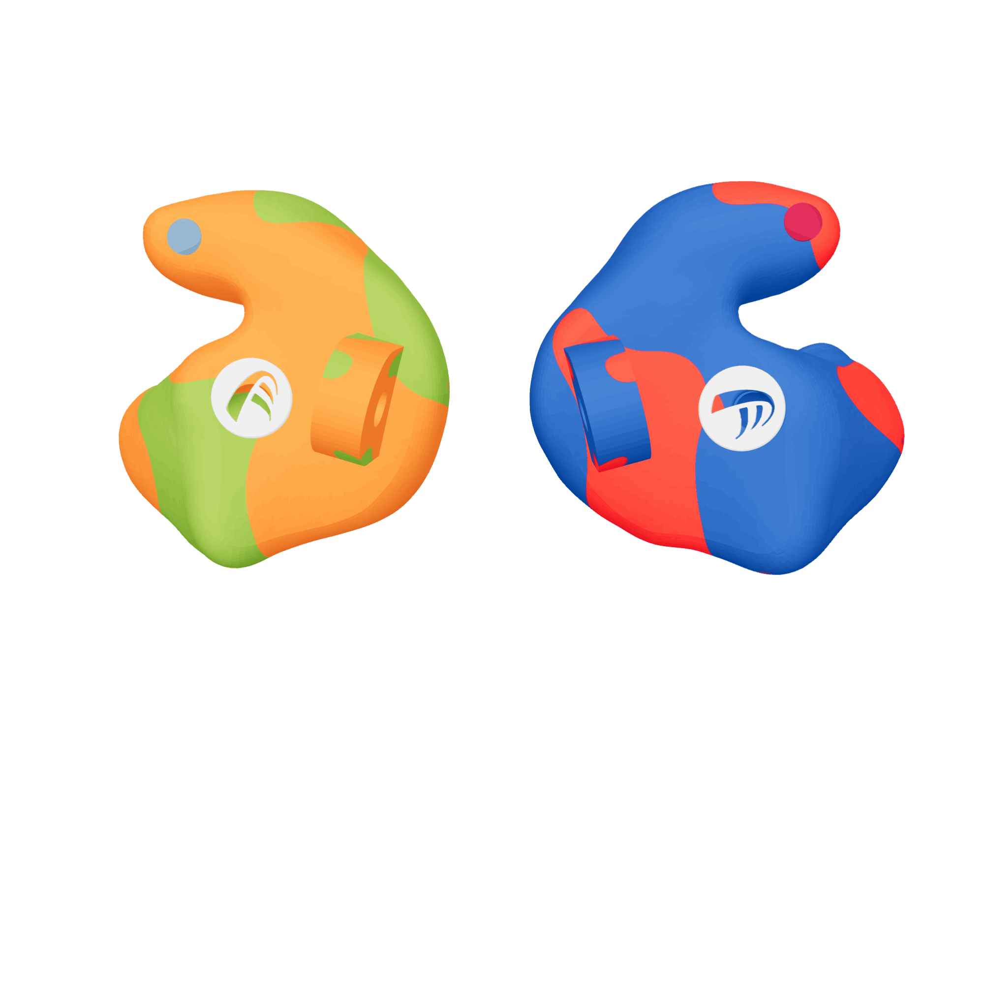 Custom Filtered Lifeguard Earplugs