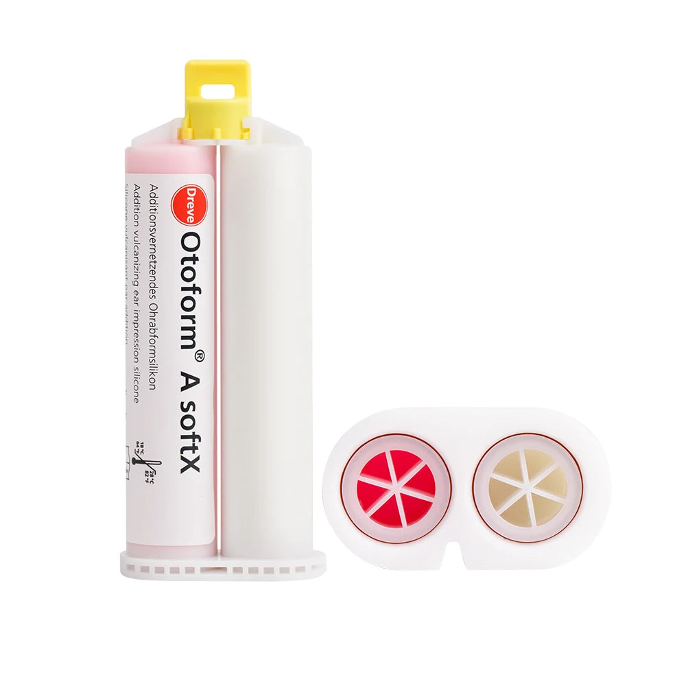 8pcs/Box Dreve Otoform A SoftX Ear Impression Silicone Material Putty Base + Catalyst 50ml