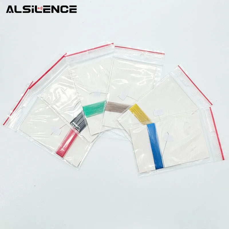 10m/bag Estron Copper Silver Plated Wire Tinned Litz Wire 7PΦ0.05mm Cable for IEM Earphones Hearing Aids