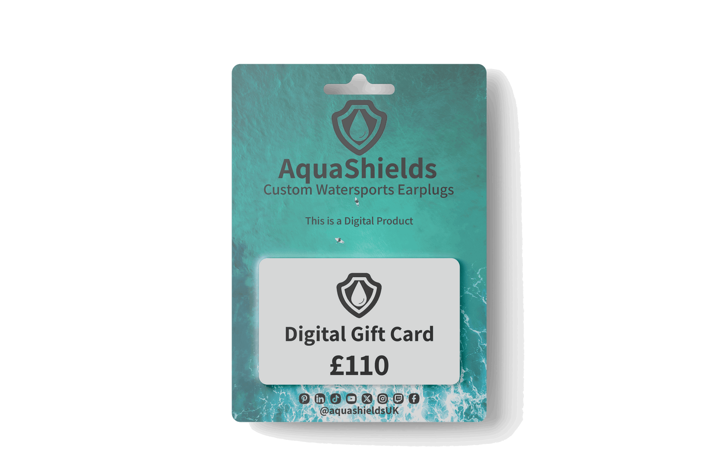 AquaShields Digital Gift Card - £110 - AquaShields