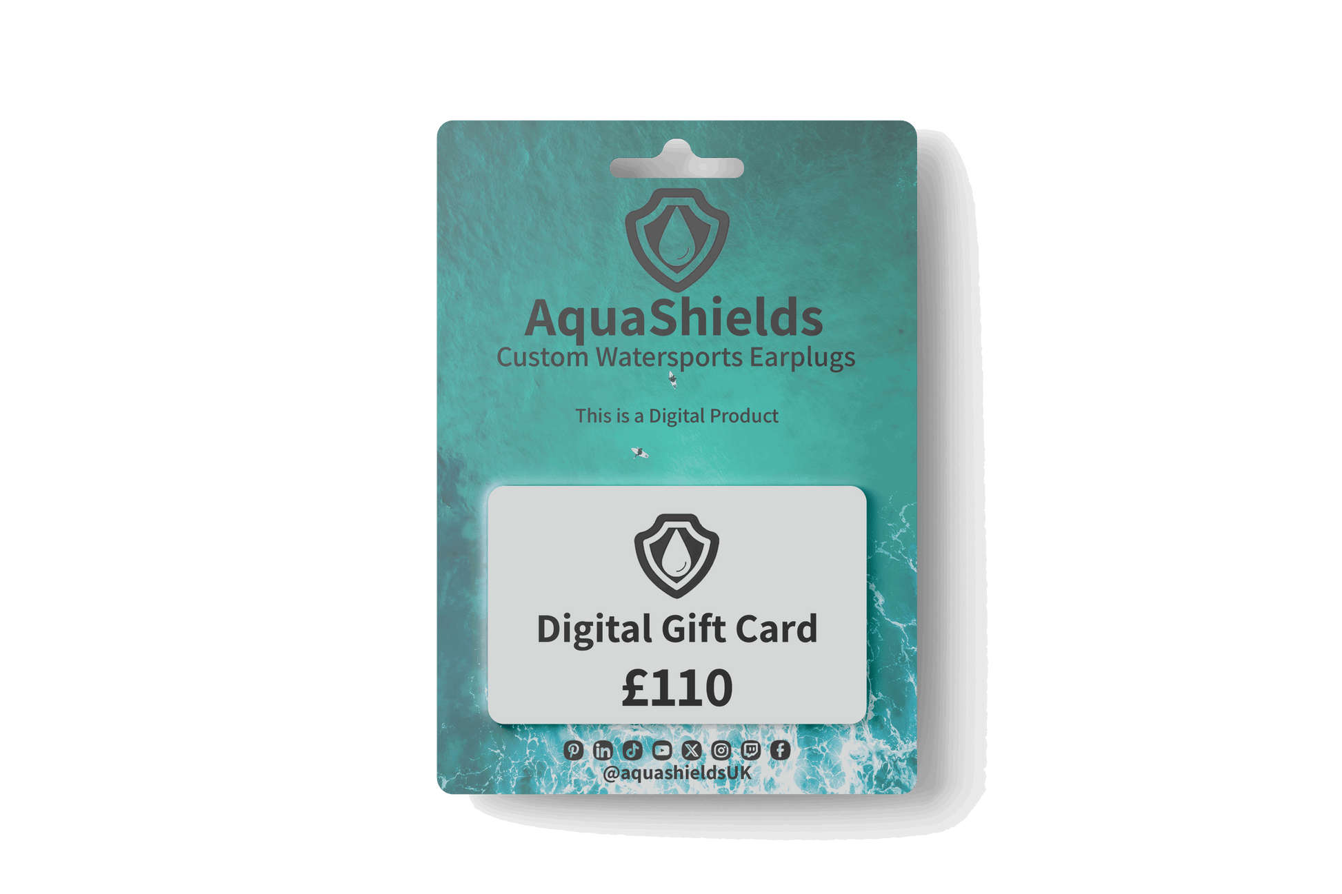 AquaShields Digital Gift Card - £110 - AquaShields